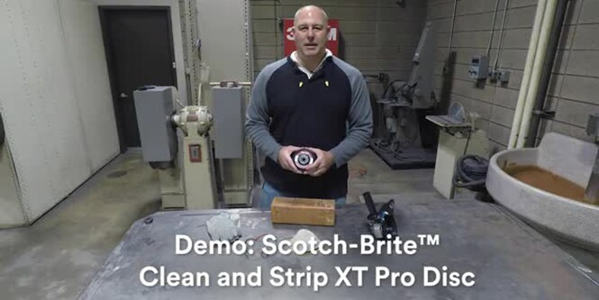 Product Demo: Scotch-Brite™ Clean and Strip XT Pro
