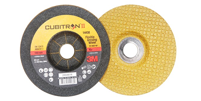 3M™ Cubitron™ II Flexible Grinding Wheel
