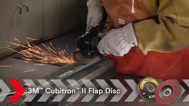  image of weld grinding mild carbon steel
