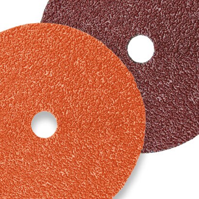 closeup image of a fiber disc
